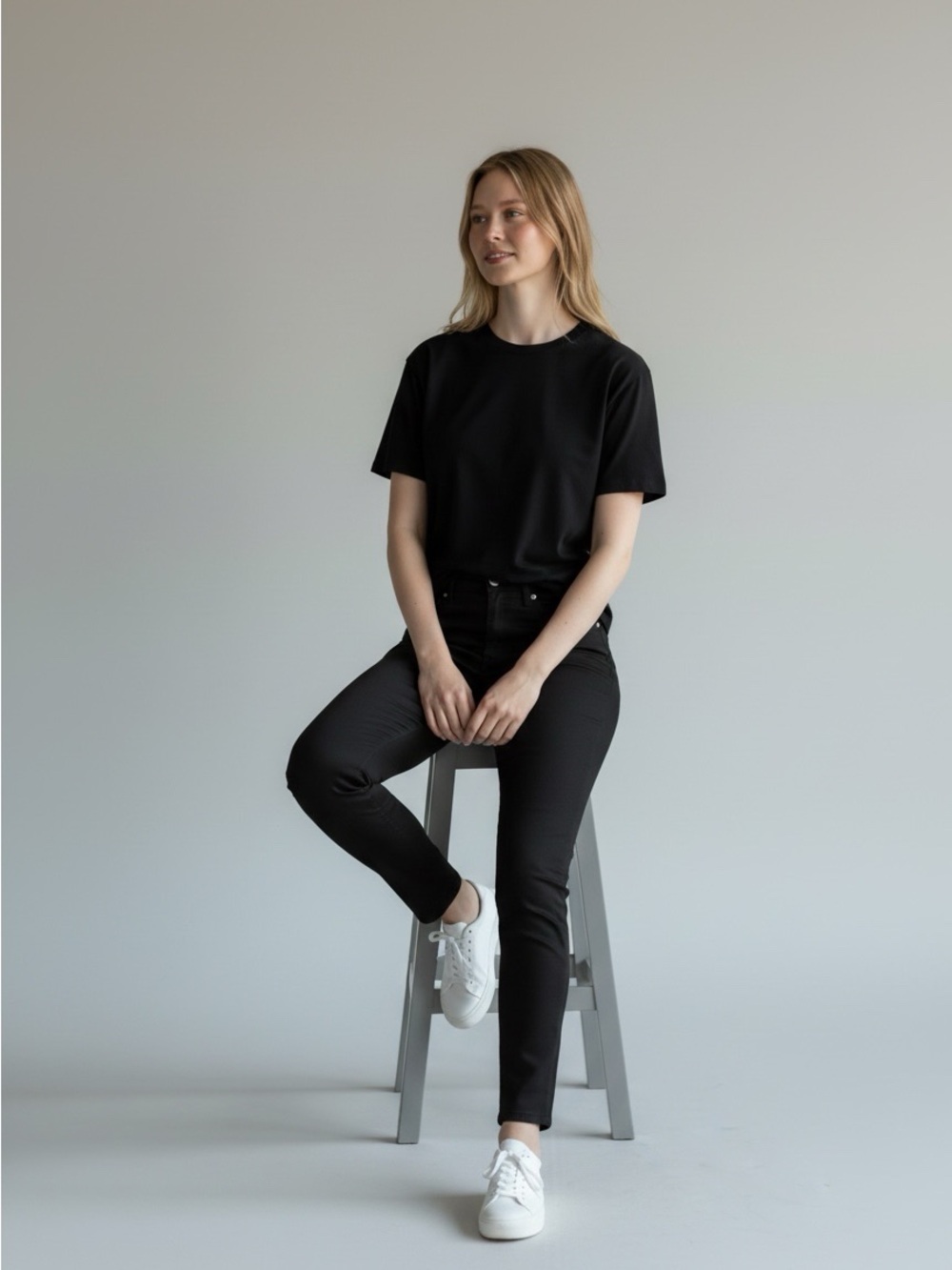 NWT Goodies Women's Black Slim Straight Pants Size 48